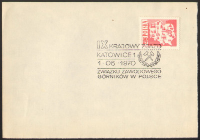 1970 [KO70 229] IX Krajowy Zjazd G&oacute;rnik&oacute;w
